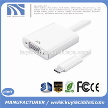 Nouveau USB3.1 USB-C Type C vers VGA Adaptateur DP Mode Alt USB 3.1 type vers vga pour le Nouveau Macbook USB-C
